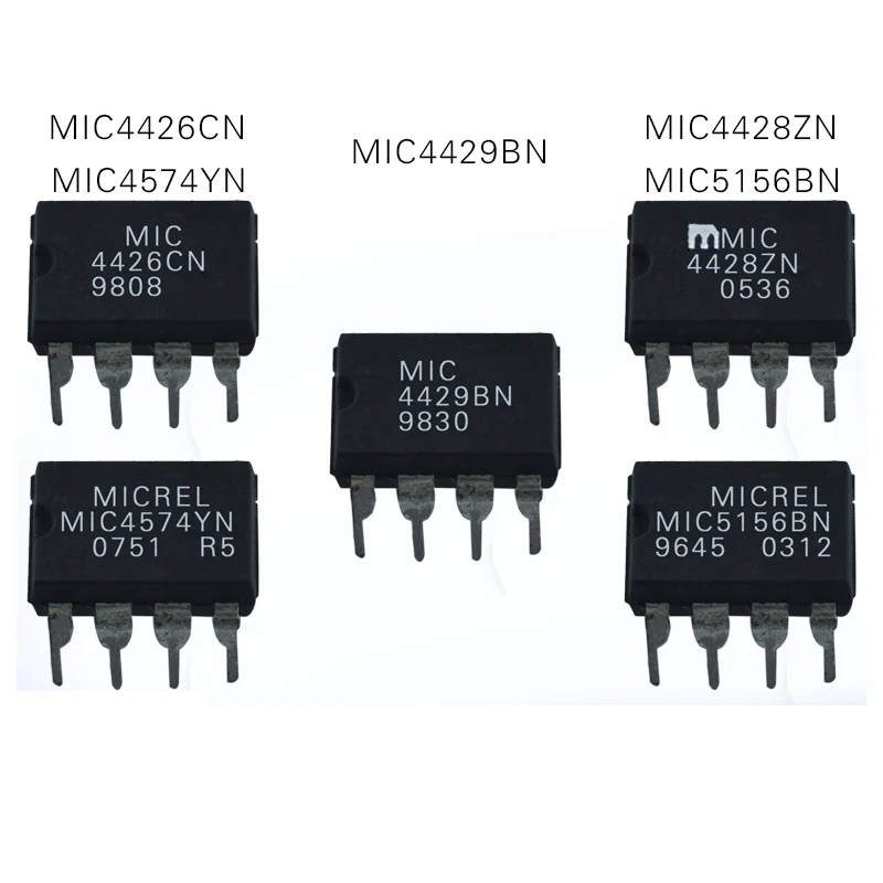 

1PCS MIC4574YN MIC4426CN MIC4428ZN MIC4429BN MIC5156BN