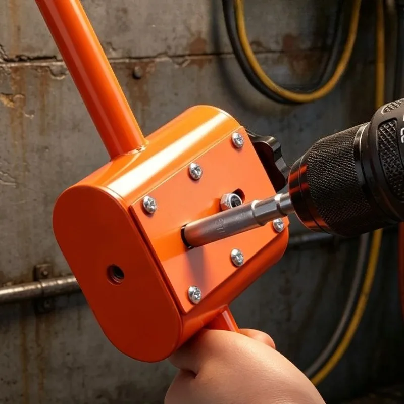 Semi Automatic Wall Wiring Machine Electrician Portable Wire Puller Universal Threading Machine AntiJamming Cable Threading Tool