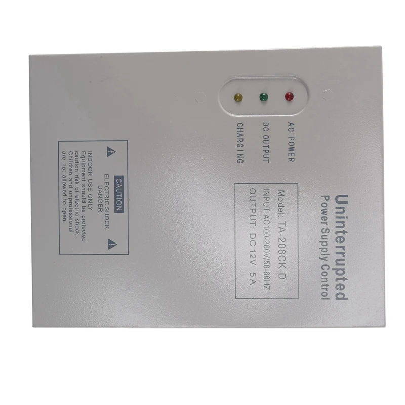 Sistema de Control de Acceso de puerta, fuente de alimentación conmutada UPS, 4X 208CK-D AC 110-240V DC 12V/5A