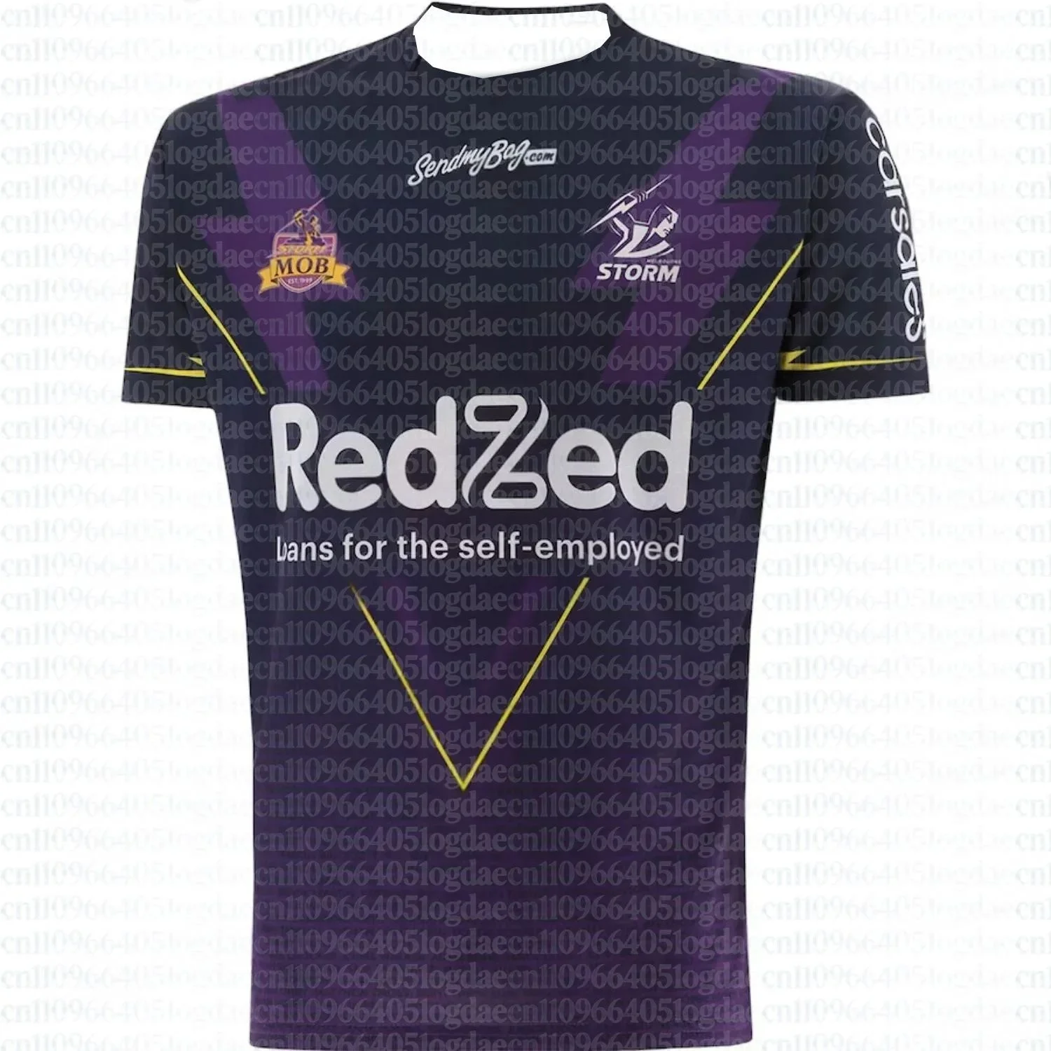 2026 Sommer Melbourne Storm Rugby Kinder-Trainings-T-Shirt, Schnelltrocknendes T-Shirt für Erwachsene und Kinder – Detail 8