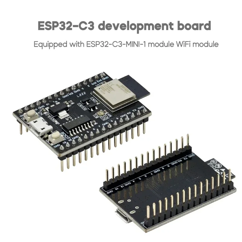 ESP32-C3 Development Board Board Equipped with ESP32-C3-MINI-1 Module WiFi Bluetooth-compatible 5.0 Module