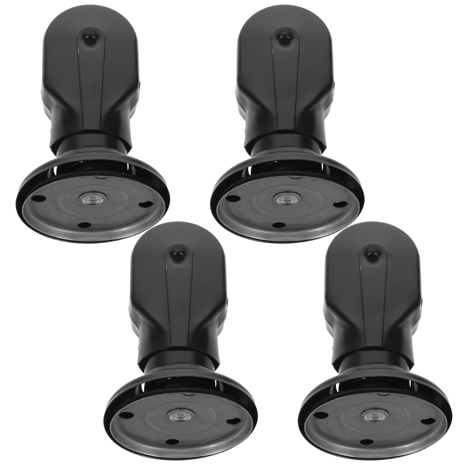 

4pcs Toilet Partition Bracket Feet Stainless Steel Bathroom Hardware Accessories Durable Support Legs For Public Restrooms