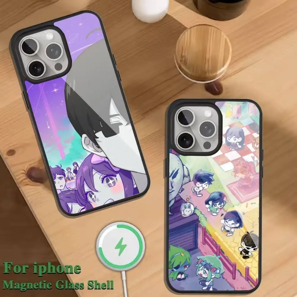 

Epc O-OTHERWORLD Game Phone Case For Magnetic Wireless Charge Cover For iphone 16 15 14 13 12 11 Pro Max Plus Coque