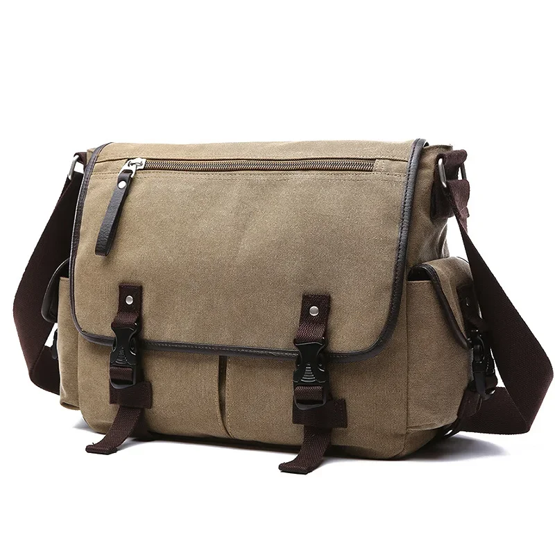 Men Canvas Shoulder Bag Male Crossbody Bags For Men's Sling bag Business Handbag Messenger bags bolso de hombre bandolera sac 가방