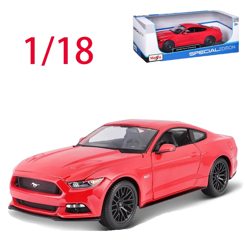 

Masto литой под давлением масштаб 1/18, модель автомобиля Ford из сплава Ford Mustang GT, игровые транспортные средства, игрушки для мальчиков, оригинальная коробка, спортивный автомобиль