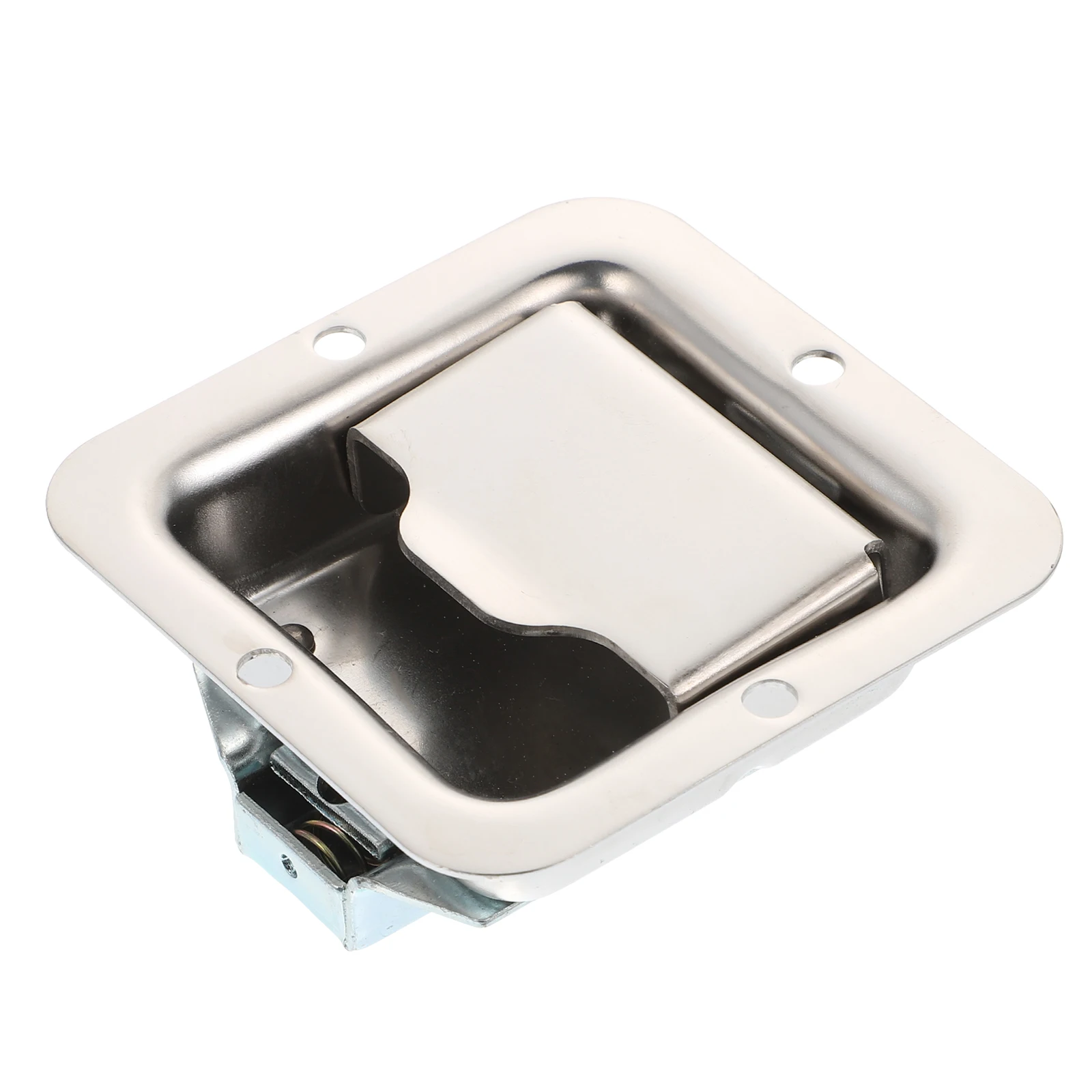 

1Pcs Stainless Steel Lock Panel Lock Heavy Duty Rv Door Accessory Motor Home Large Inclined Latch Rv Door Latch