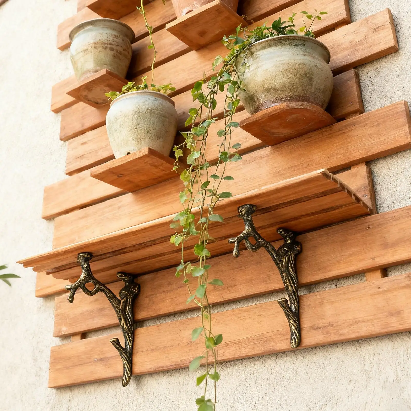 

Плавающий кронштейн для полки, настенная подставка для ветки, 2 шт., плавающие деревянные полки, кронштейны для прихожей, спальни, гостиной