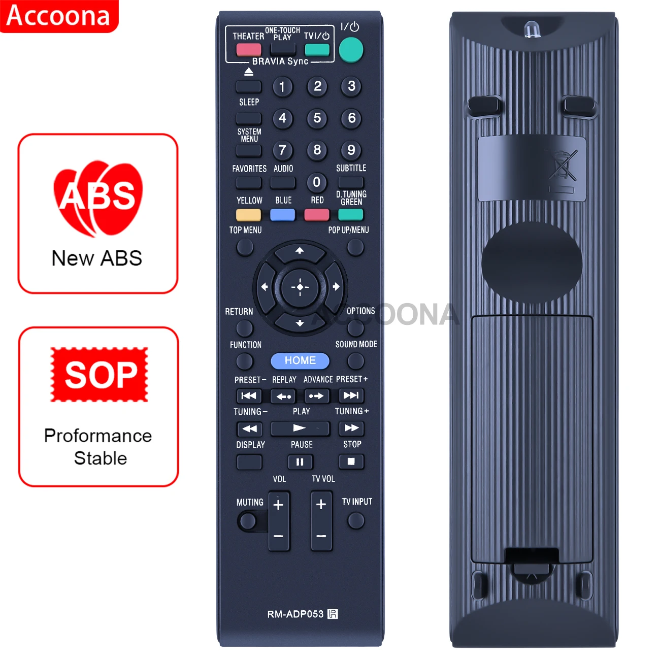 

New RM-ADP053 For Sony AV System Remote Control BDV-E470 BDV-E570 BDV-E77 ADP053