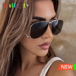 Ralferty Unique Designer Oversize Steampunk Sunglasses Women Men Luxury Brands Punk y2k Accessories 2025 UV Protection Shades