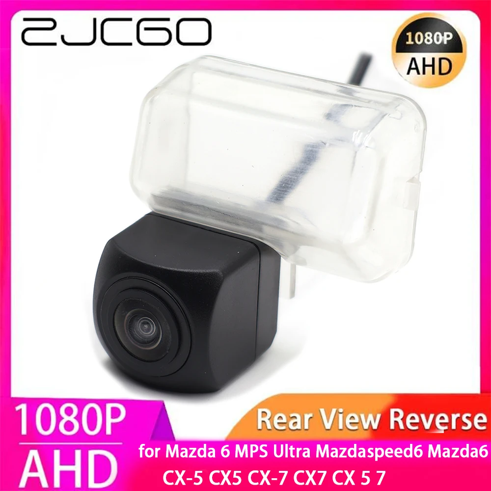 ZJCGO AHD 1080P Parking Back up Car Rear View Camera for Mazda 6 MPS Ultra Mazdaspeed6 Mazda6 CX-5 CX5 CX-7 CX7 CX 5 7