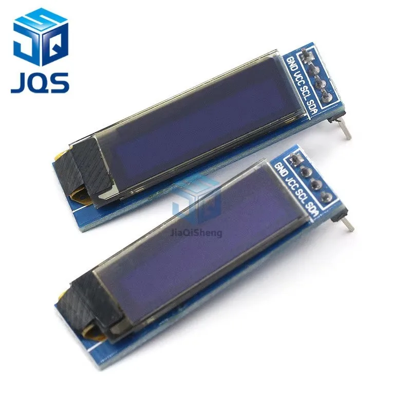 0.91 بوصة OLED وحدة 0.91 "أبيض/أزرق OLED 128X32 OLED شاشة LCD LED وحدة 0.91" IIC التواصل