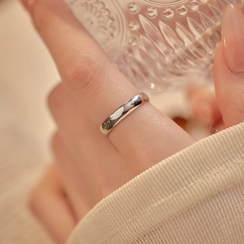 แหวนสั่งทำพิเศษ แหวนทองคำ S999 ขนาด 3 มม.