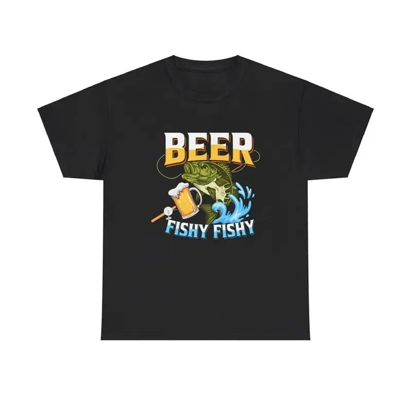Funny T Shirt Beer Fishy Fisherman Fishing