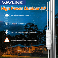 WAVLINK High Power Long Range Outdoor Weatherproof WiFi Range Extender AC300/1200/AX1800/3000 Outdoor IP67 Mesh AP/Repeater POE