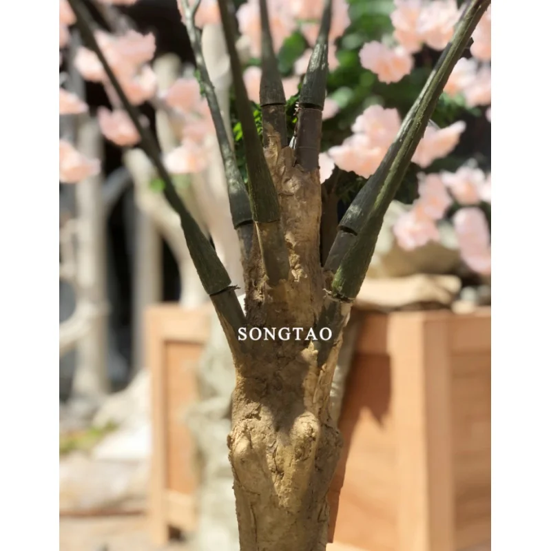 custom.songtao New Artificial Cherry Blossom Flower 6ft 8ft 10ft Pink Cherry Blossom Tree tall artificial flower cherry blossom