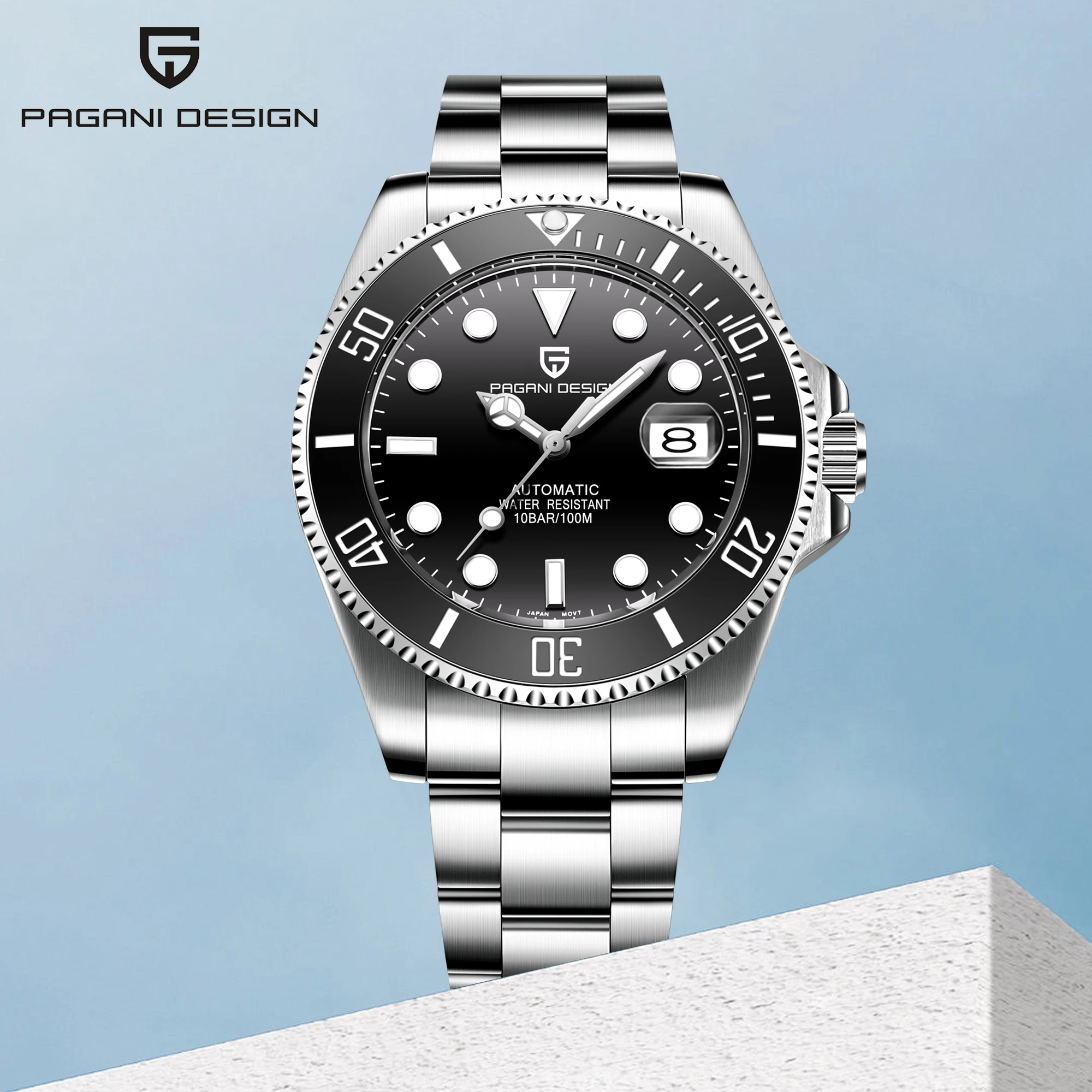 

New PAGANI DESIGN Men's Watches Luxury Mechanical Watch For Man 2025 Sport Wristwatch Sapphire Mirror Stainless Steel Waterproof