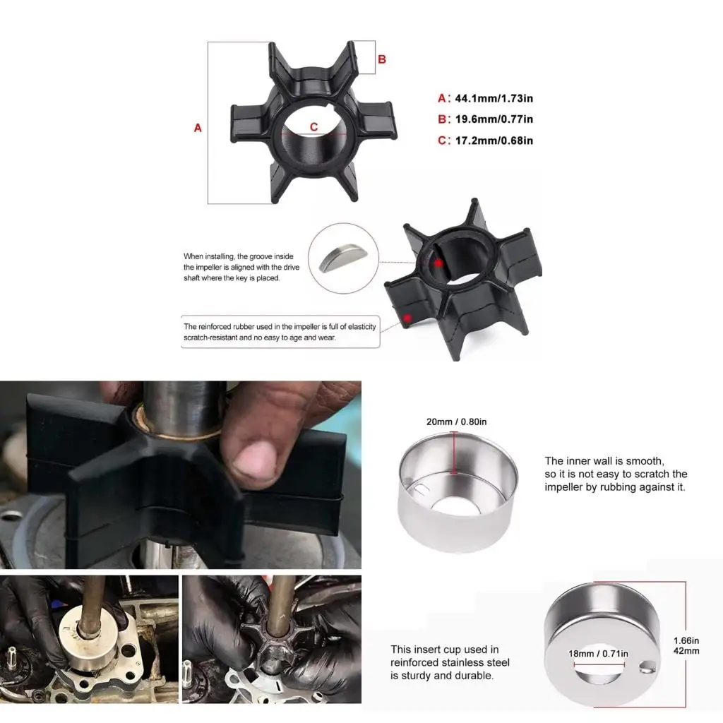 Efficient Cooling Water for NS30A4 NS35C NS40C Marine Engine
