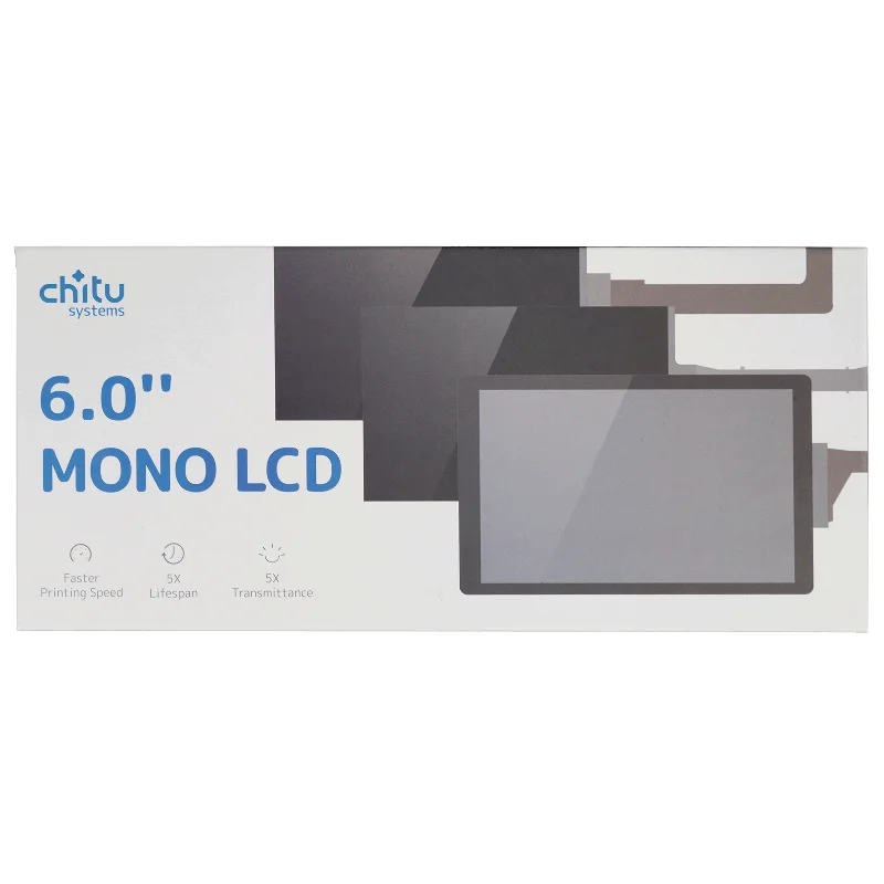 ChiTu 6 Inch 2k Mono LCD Screen 1620x2560 DXQ608-X04 For Elegoo mars 2 pro/Voxelab Proxima