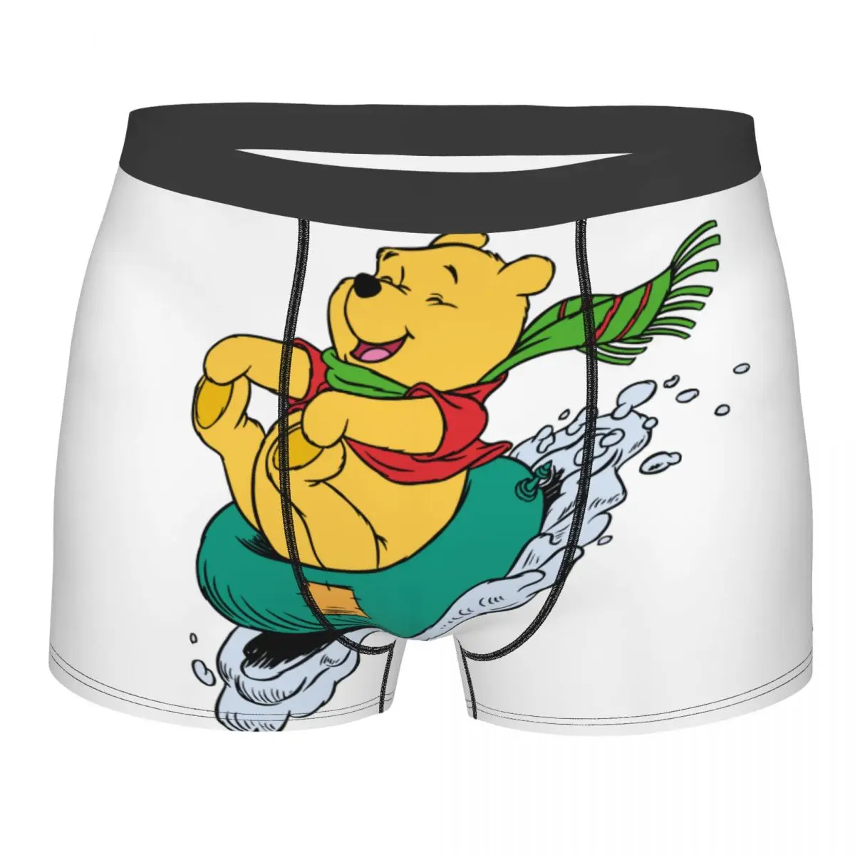 

Animation Cartoon Winnie The Pooh Underwear Men Sexy Print Customized Boxer Shorts Panties