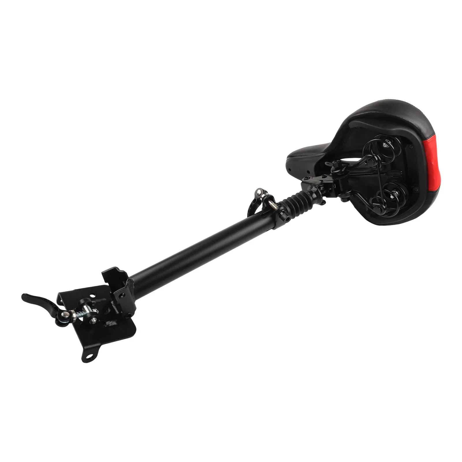 

Comfort Seat Cushion Electric Scooter Seat Large Cushion Easy Installation Long-term Use Lightweight Aluminum Scooter Seat Black
