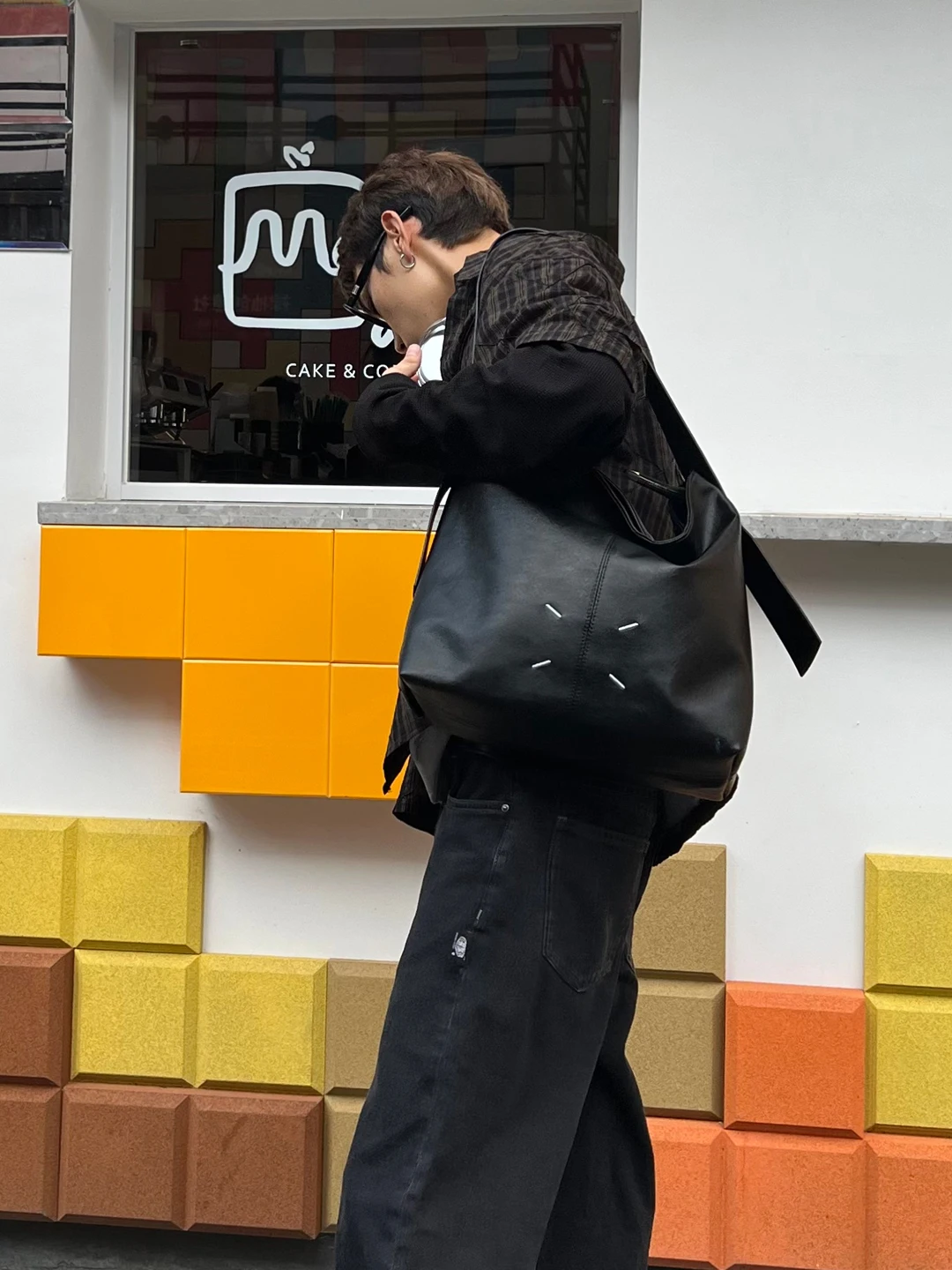 

YUEN ex mat, винтажная сумка-тоут для хобо, сумка через плечо под мышками, уличная повседневная однотонная сумка из искусственной кожи