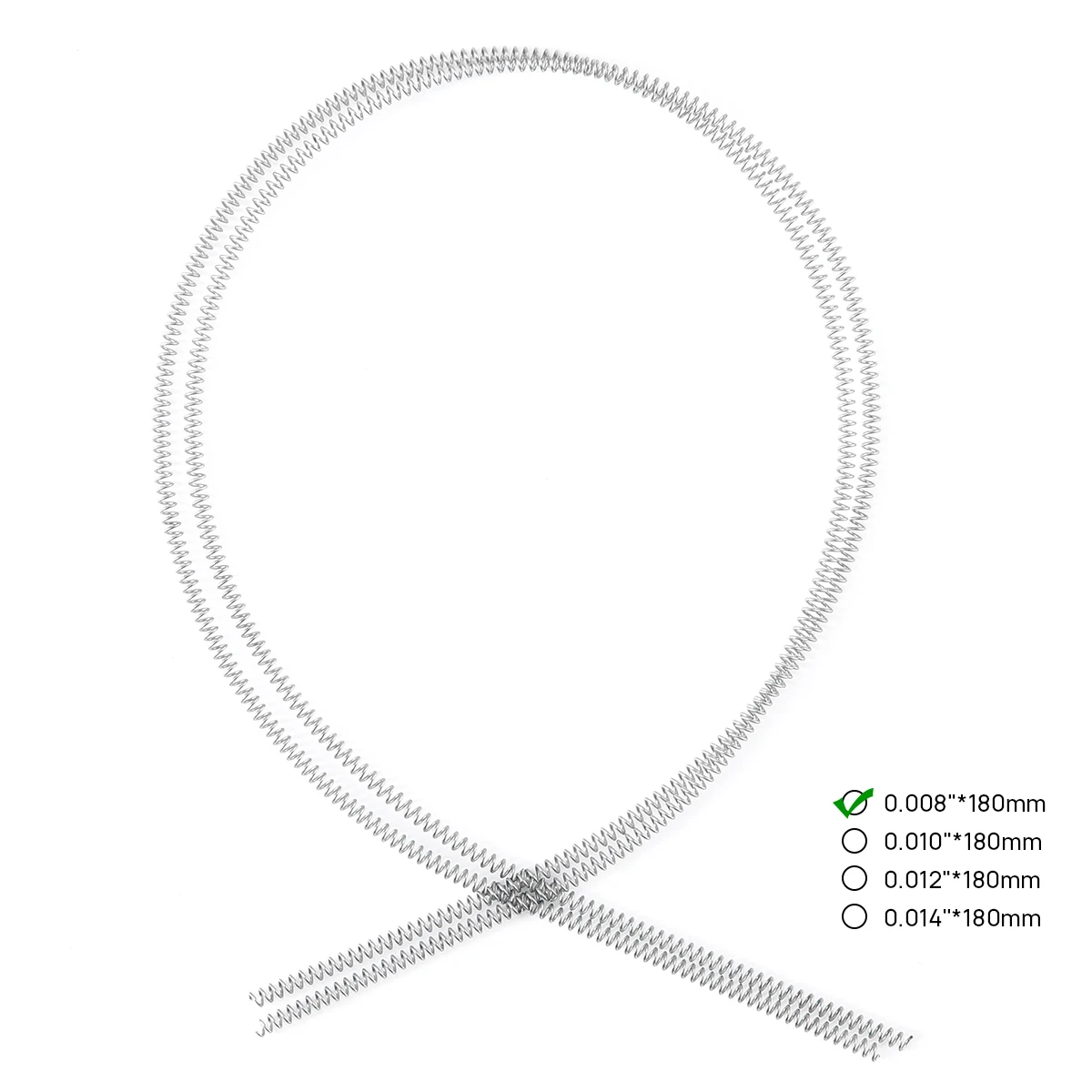 2 teil/beutel AZDENT Dental Kieferorthopädische NiTi Schließen Frühling Elastische Schraubenfedern Kieferorthopädische 0,008/0,010/0,014 "180mm Zahnmedizin Material – Detail 4