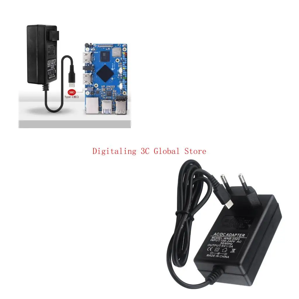 

5V Type C Power Adapter for CM5 Over Currents Protections