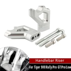 Handle Bar Risers Clamp Handlebar Stretcher Adapter For Tiger 900 GT Pro Low Rally Pro Explorer 1200 XRX XRT Tiger 850 XC XR