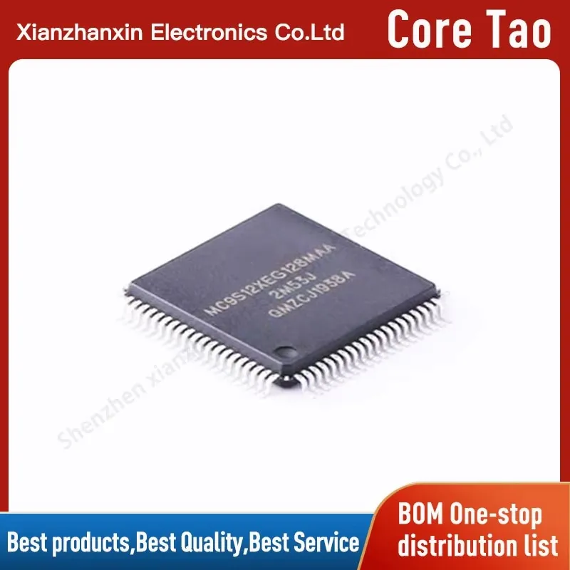 1PCS/LOT MC9S12XEG128MAA MC9S12XEG128 QFP80 Micro controller IC