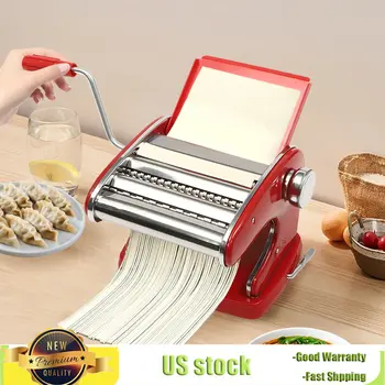 Ruční stroj na malé nudle Bymaocar s přísavkou, nerezová ocel, nastavitelná tloušťka, nástroj na zpracování nudlí pro domácnost a kempování 10 nejlepší prodej stroj na výrobu nudlí - №9