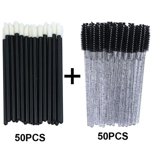Großhandel Einweg-Mascara-Bürstchen für Wimpern & Augenbrauen für Salon, Wimpernverlängerung & Make-up Wimpernverlängerungszubehör – Detail 3