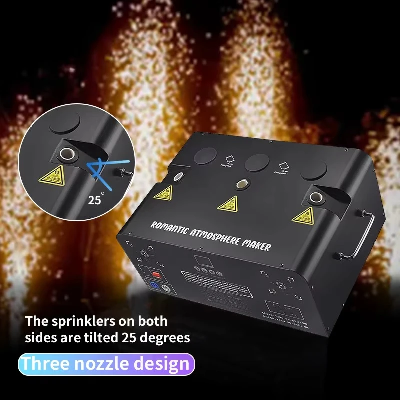 Stage effects equipment 1800 watts three cold wireless control wedding