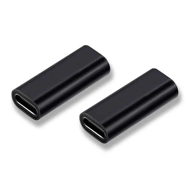USB-C-Buchse auf Buchse-Adapter, USB-C-3.1-Koppler zum Anschluss von zwei Typ-C-Kabeln, für Telefon-Tablet- und Verlängerungsanschluss