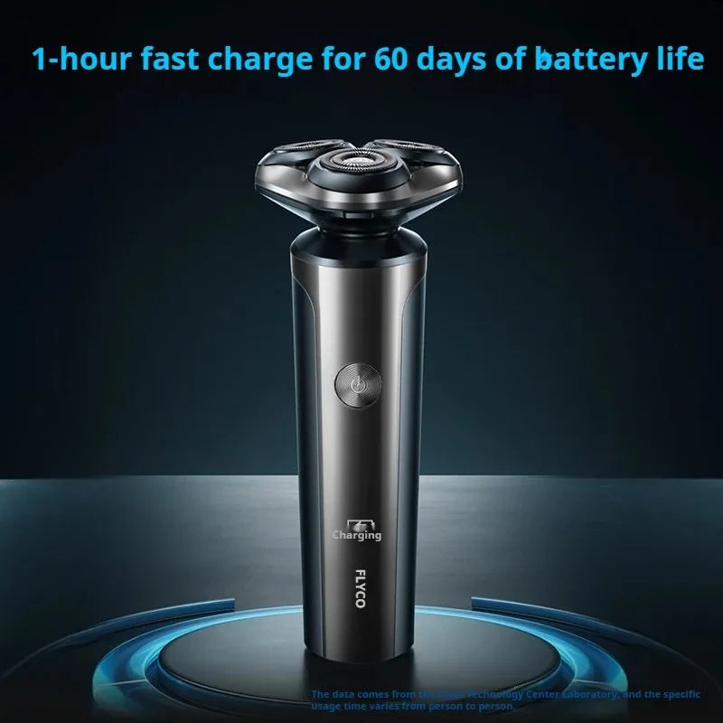 

Электробритва Flyco FS907, мощный цифровой дисплей, мытье всего тела, плавающая головка ножа, новая высококачественная интеллектуальная бритва