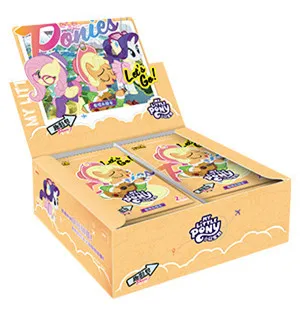 New KAYOU My Little Pony Collection Cards New Anime Rare Album Collector\'s Edition Card Party Playing Game Collectible Card Toys