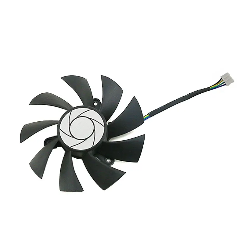 Új 85MM 4PIN HA9515H12SF-Z GTX 950 1060 GPU fan，for MSI R7 360、GTX 950、GTX 1060 ITX Grafika rty Elhidegedés Drukker