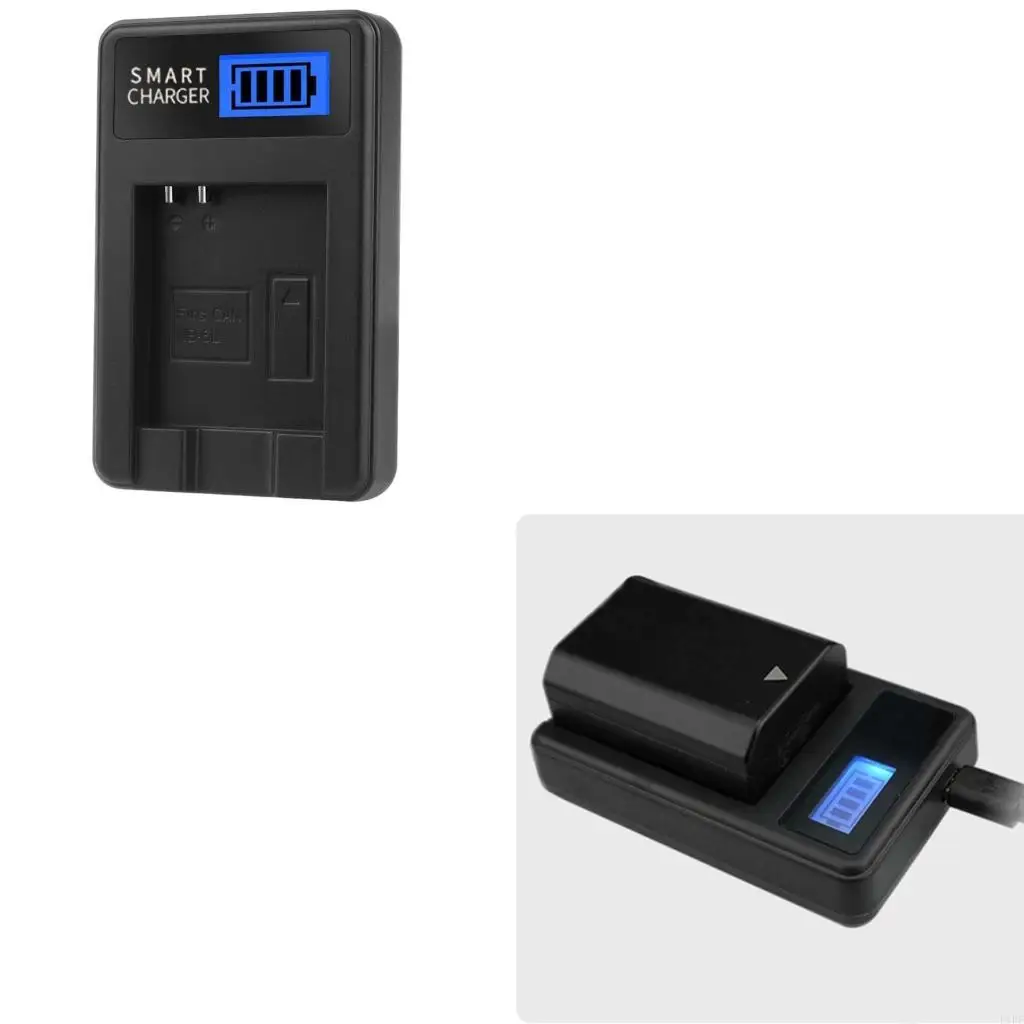 E1PF Pantalla pantalla LCD Portable NB6L Cargadores batería cámara USB para cámaras SX710/SX700 Fuente alimentación