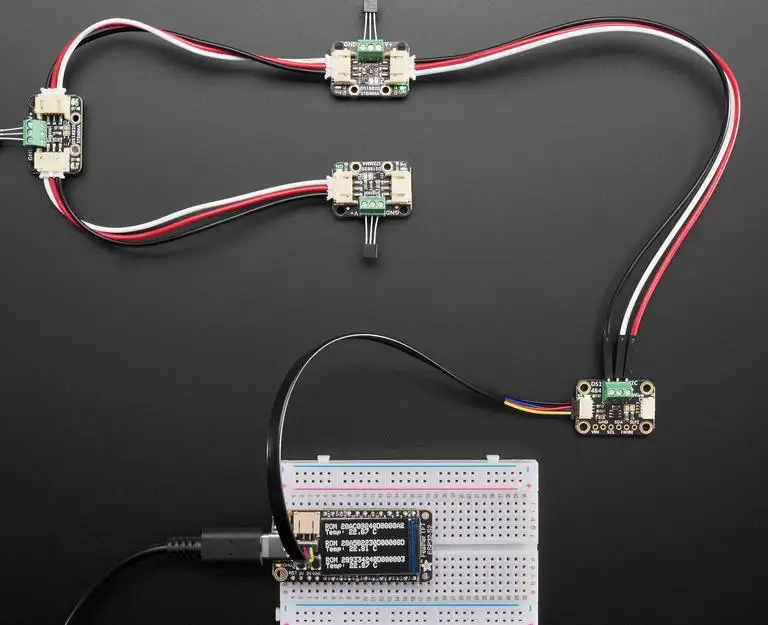 5976 DS2484 I2C إلى 1-Wire Bus محول اندلاع - STEMMA QT / Qwiic JST SH 1 مم #3