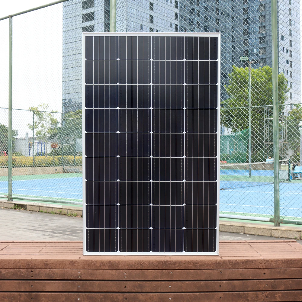 800w Glass Solar Panel Photovoltaic Panel Solar System Balcony Home for Socket 220v 230v Micro Inverter On Grid Solar PV System