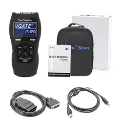 Car Fault Code Reader OBD2 Scanner Universal Vgate Maxiscan Scan Tool Car VS-890 OBD II Diagnostic Scanner Tool Engine Tester