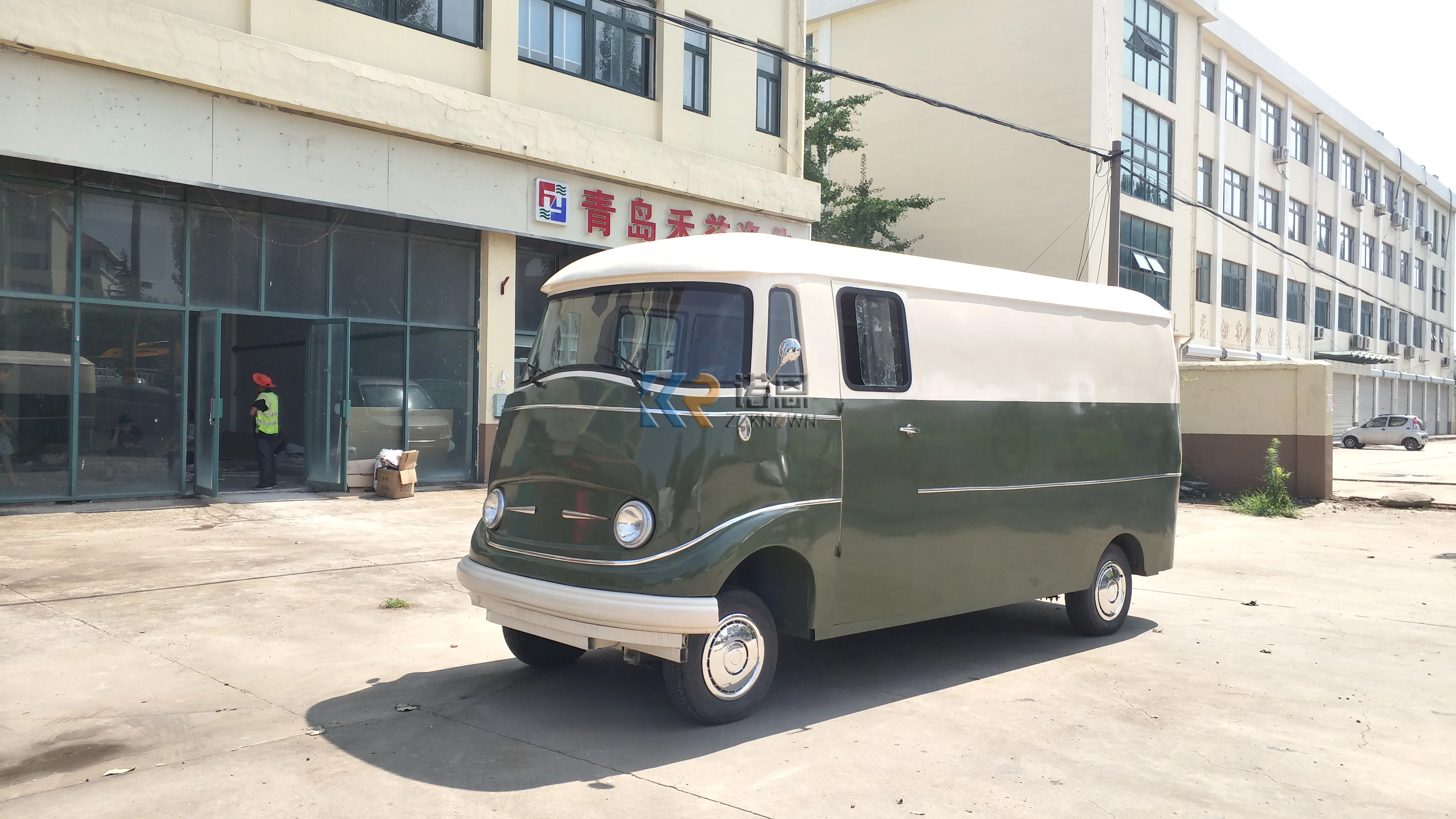 Elektryczny Food Truck Kiosk komórkowy automat do kawy Van wysokiej jakości przyczepa gastronomiczna wagon restauracyjny