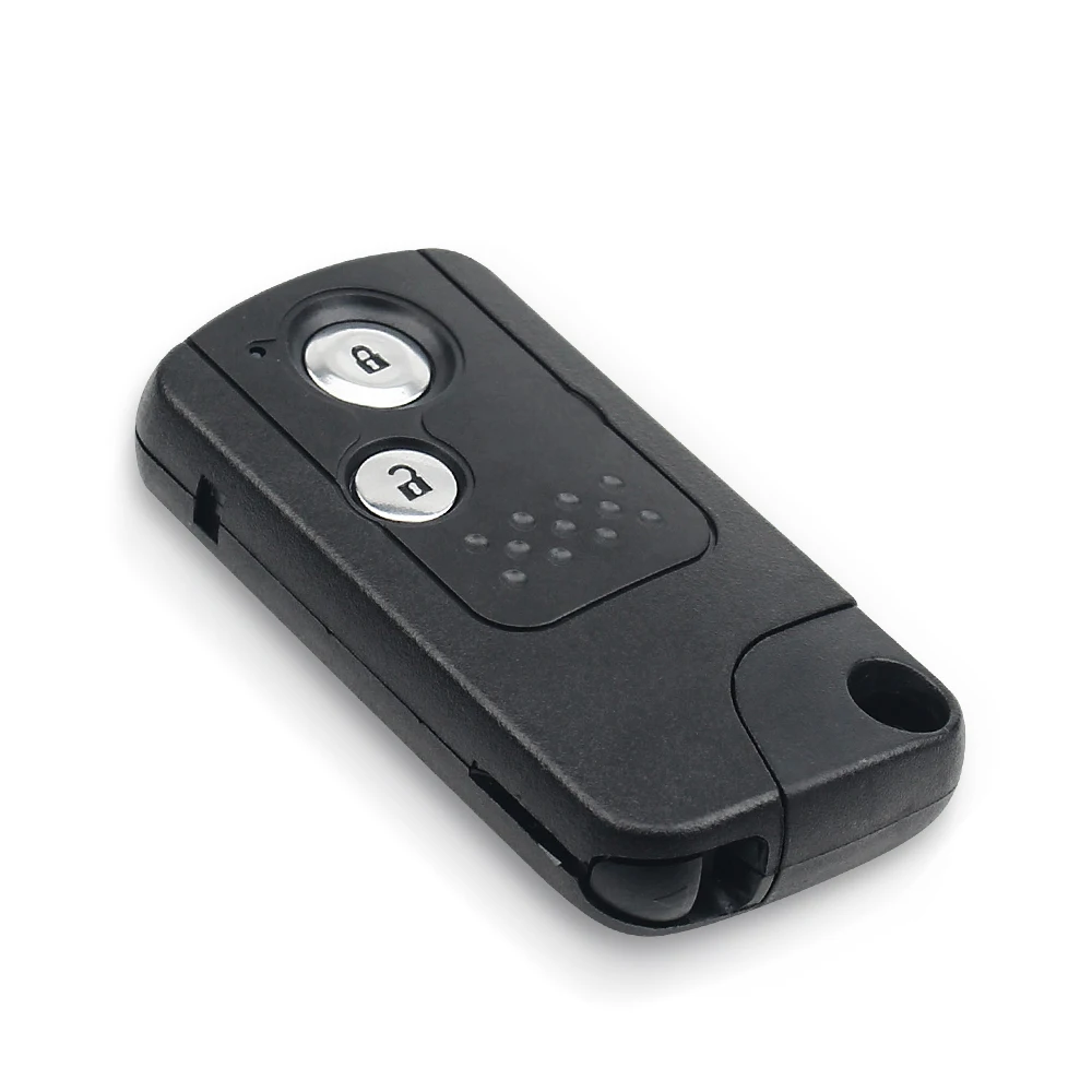 KEYYOU 2/3 Button Remote Car Key Shell Key Housing Cover For Honda Civic Accord CR-V Odyssey