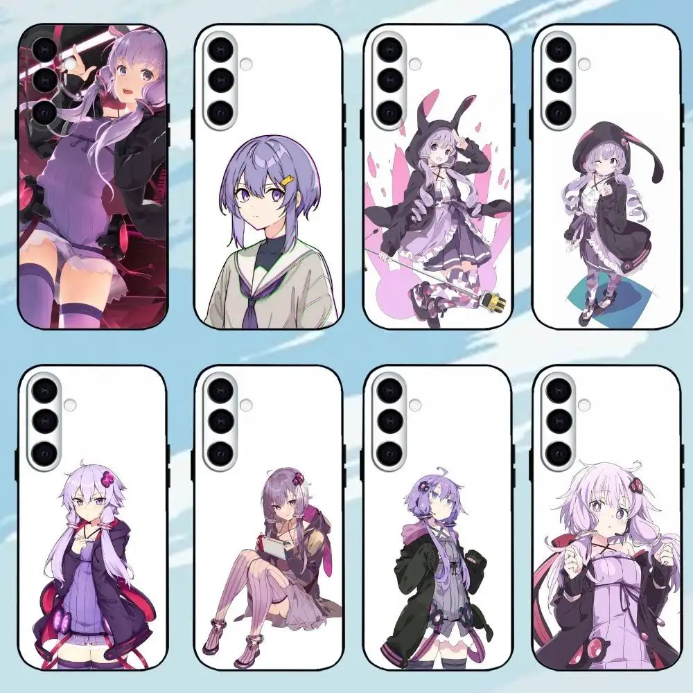 

Y-Yuzuki yukari Phone Case For Samsung Galaxy A73,A72,A71,A70,A53,A52,A51,Others Soft Black Shell ll