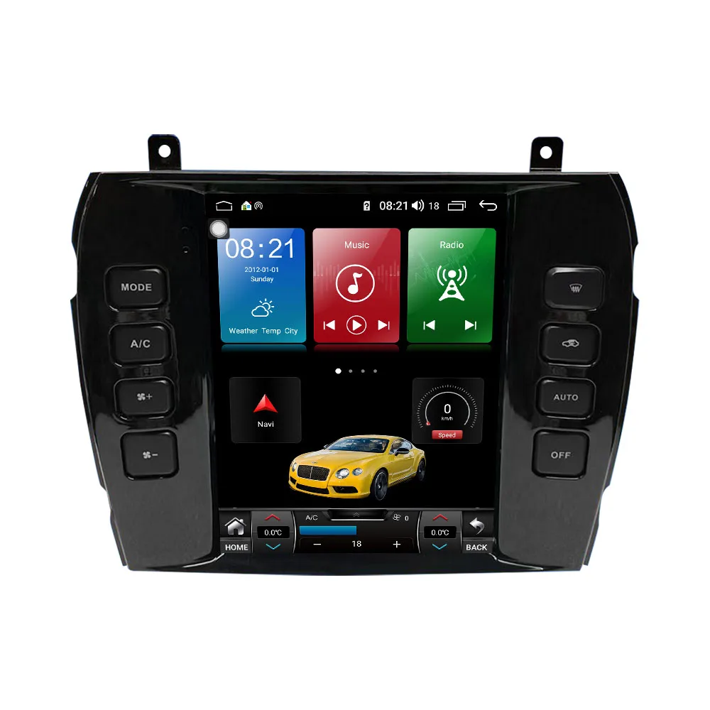 Android13 For Jaguar XJ X-TYPE 2004-2008 Car Radio Auto Multimedia Video Player Navigation GPS Wireless Carplay