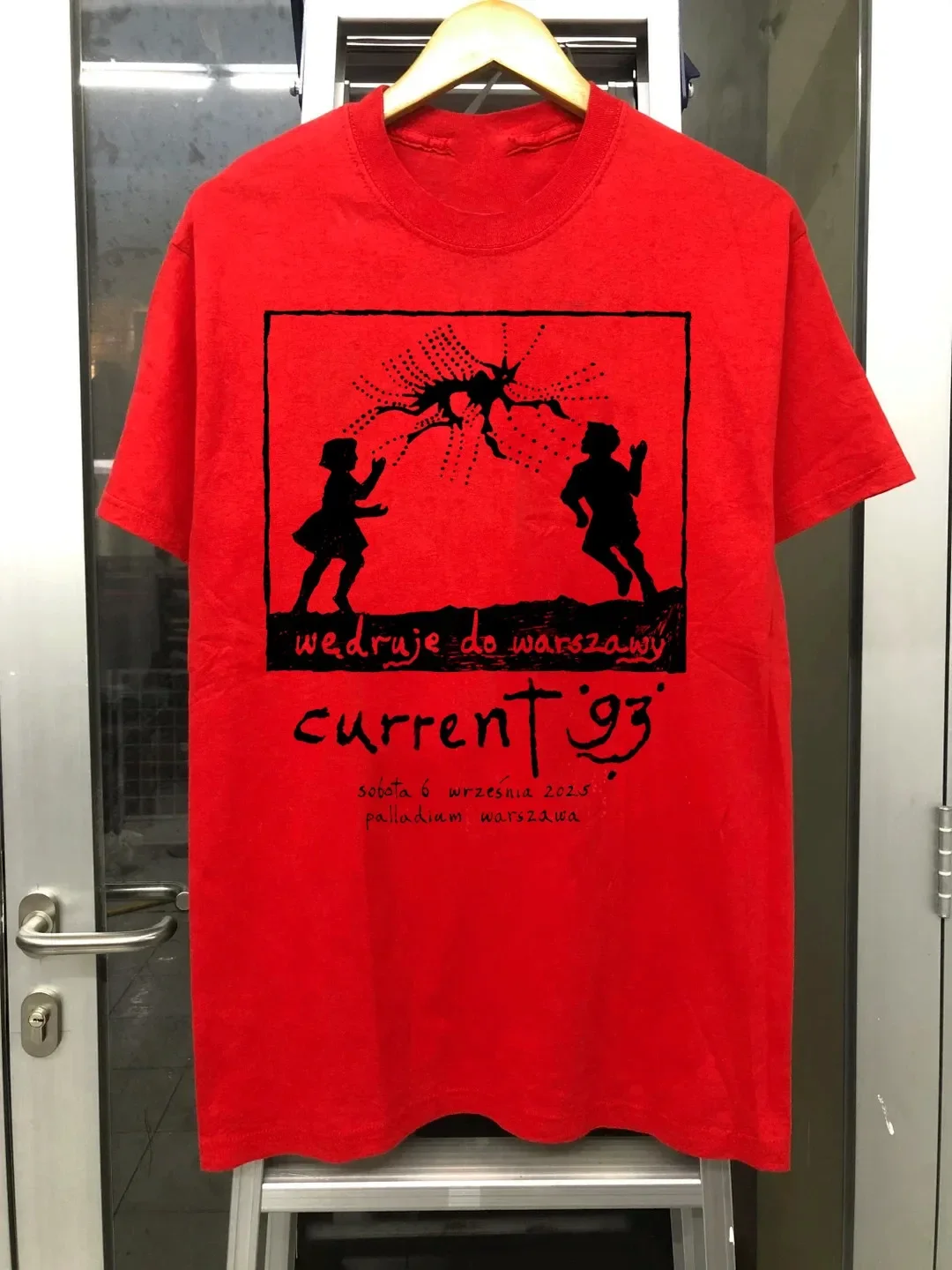 NEW Current 93 Band Tour 2025 Unisex Red Cotton T Shirt Full Size S-5XL