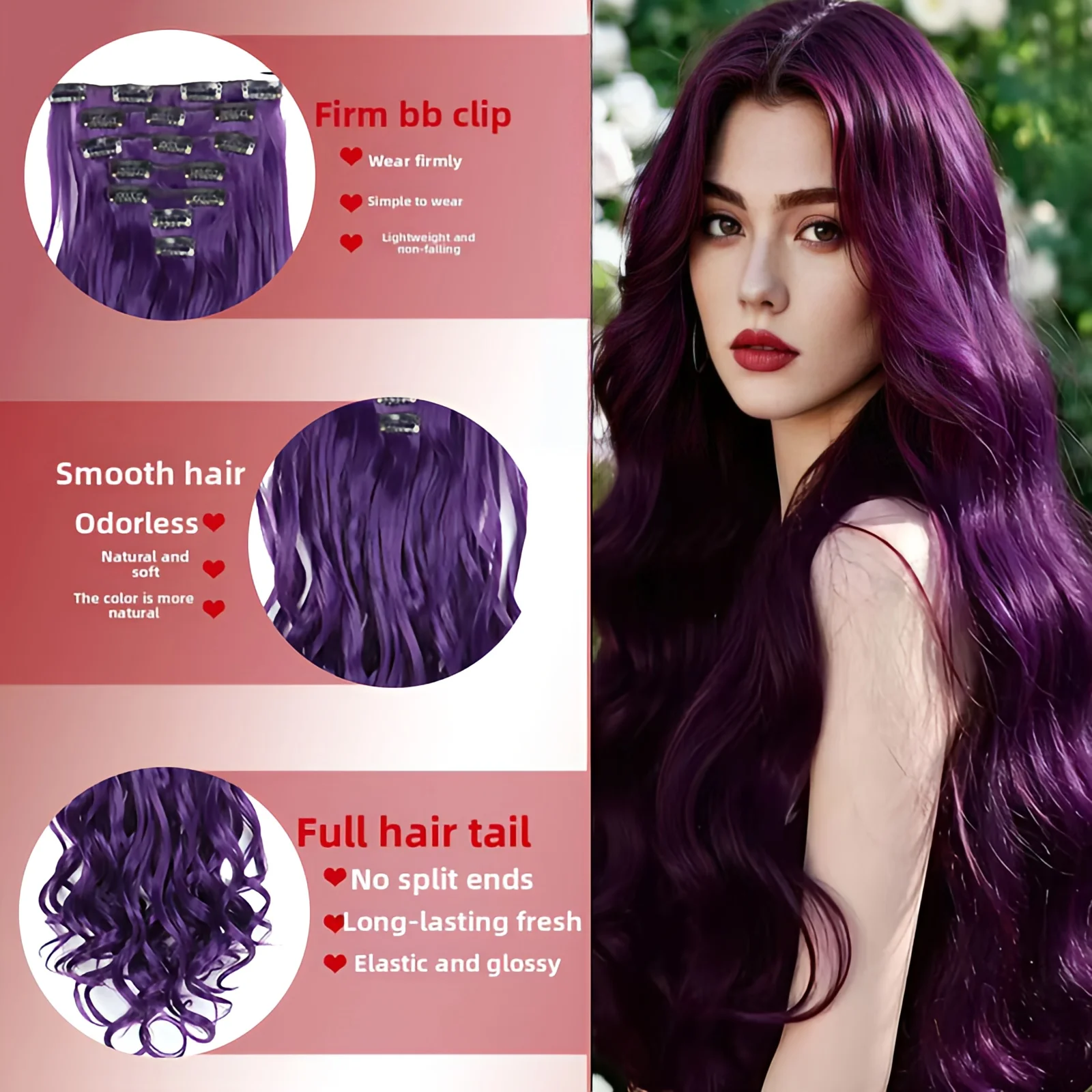 Thumbnail 2 - #3 Top 30 Clip-In Synthetic Hair Extensions Worth Buying In 2026
