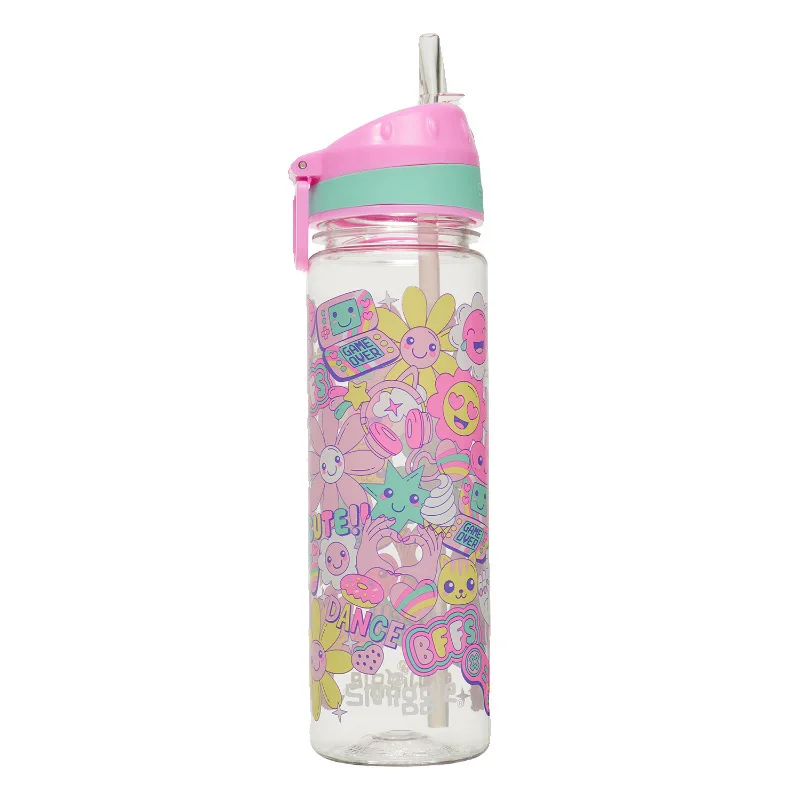 Australian Smiggle Backpack For Girls Large Capacity Primary Pink Sunflower School Bag Cute Lunch Bag Pencil Case Wallet - Image 6