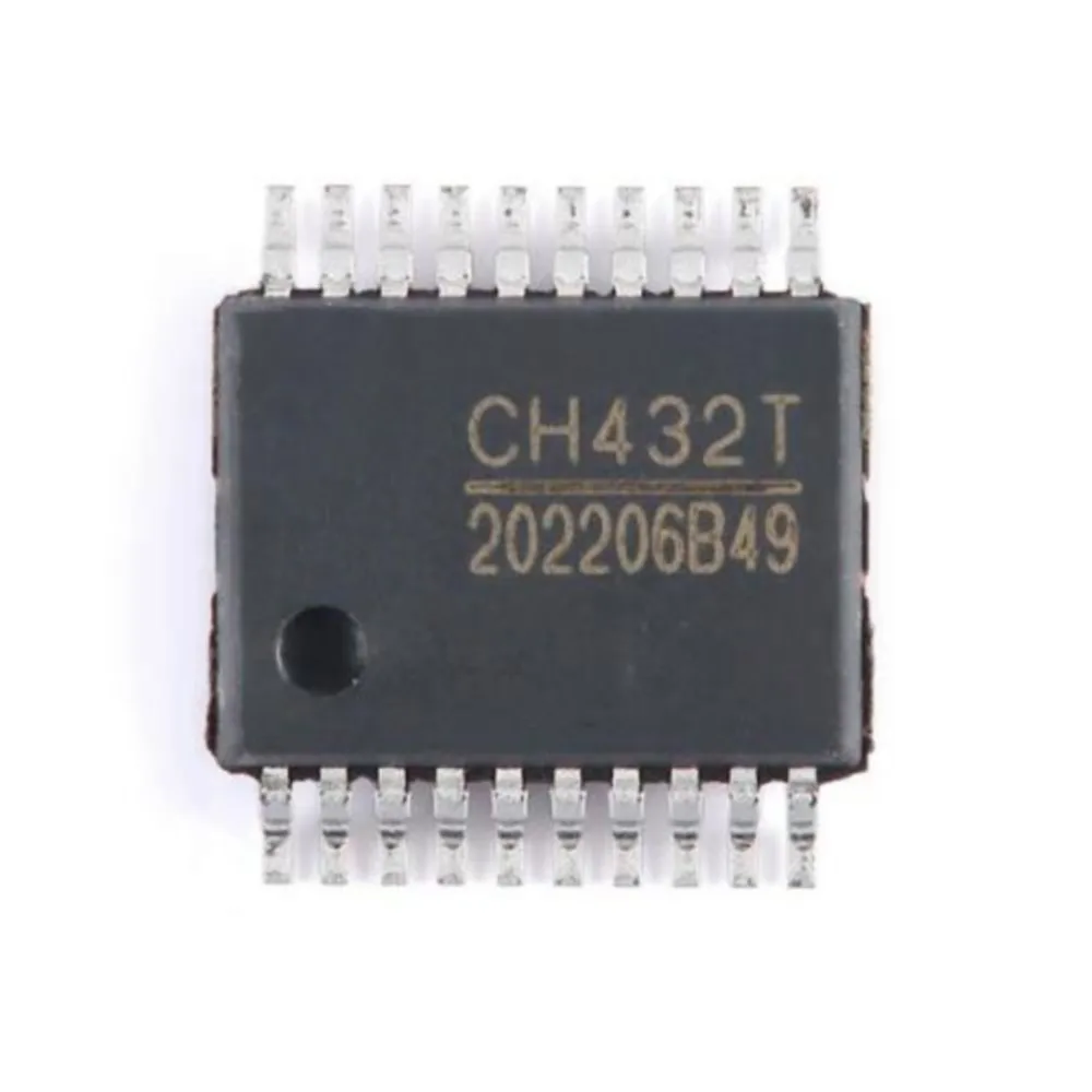 CH432T    CH432    SSOP20    100%brandHigh quality products   (Product quantity: 10 pieces)