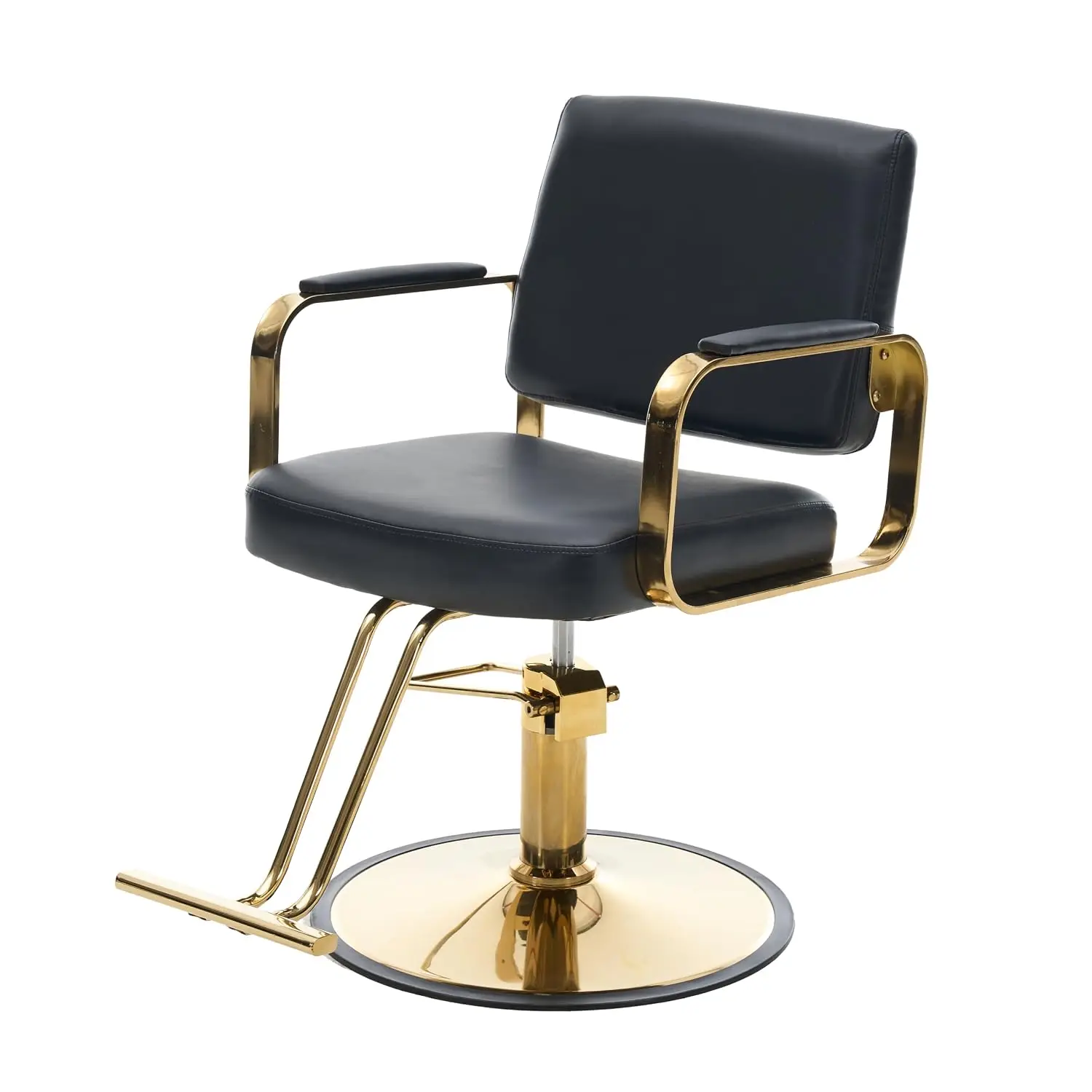 Barber Chair Reclining Salon Beauty Styling Chair for Hair Stylist Client, Customized