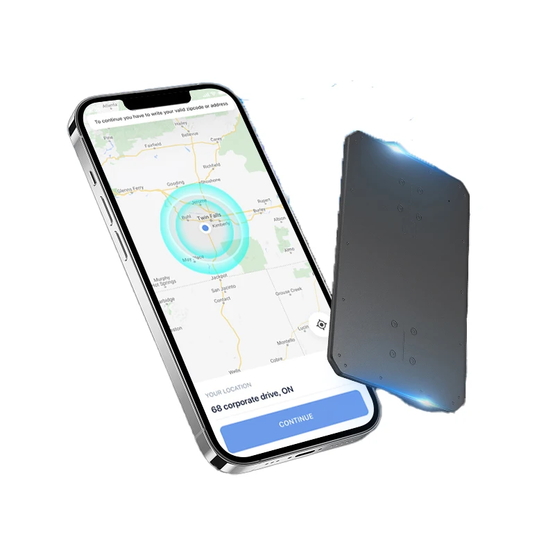 FindMy wallet card anti-loss device Battery replacement locator is compatible with Apple AirTag Finder